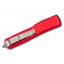 MICROTECH Ultratech T/E Tanto Stonewash Standard Red OTF rugós bicska - 123-10RD