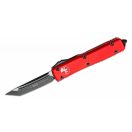 MICROTECH Ultratech T/E Tanto Black Standard Red OTF rugós bicska