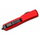 MICROTECH Ultratech T/E Tanto Black Standard Red OTF rugós bicska