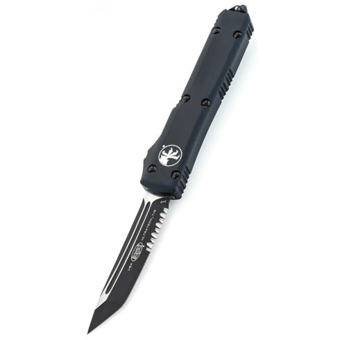 MICROTECH Ultratech T/E Black P/S Tactical OTF rugós bicska