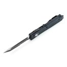 MICROTECH Ultratech T/E Black P/S Tactical OTF rugós bicska - 123-2T