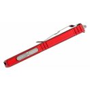 MICROTECH Ultratech T/E Tanto Standard Red OTF rugós bicska - 123-4RD