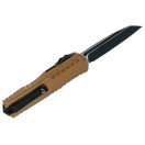 MICROTECH Cypher II S/E Tan Handle OTF rugós bicska