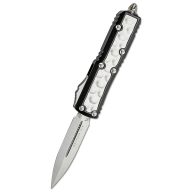   MICROTECH UTX-85 Daytona D/E Stonewash Brute Inlay Standard OTF rugós bicska