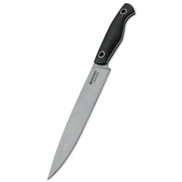 BÖKER Saga Carving Knife G-10 Stonewash konyhakés - 130280