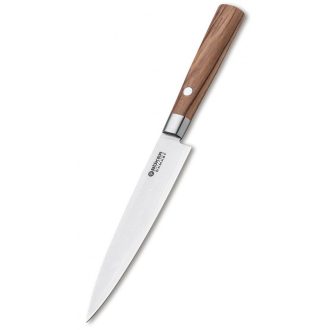 BÖKER Damascus Olive Utility Knife konyhakés