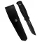 MORAKNIV Garberg AllBlack Leather Sheat vadászkés
