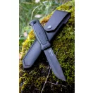 MORAKNIV Garberg AllBlack Leather Sheat vadászkés