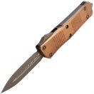 MICROTECH Troodon D/E Bronze Signature Series OTF rugós bicska
