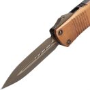 MICROTECH Troodon D/E Bronze Signature Series OTF rugós bicska