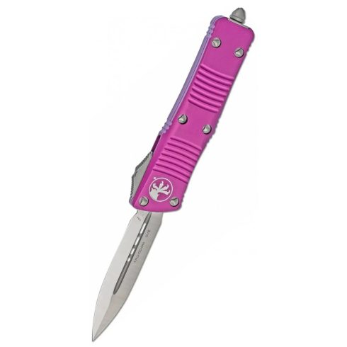 MICROTECH Troodon D/E Satin Standard Violet OTF rugós bicska