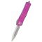 MICROTECH Troodon D/E Satin Standard Violet OTF rugós bicska
