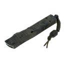 MICROTECH Combat Troodon D/E Frag OD Camo Full Serrated OTF rugós bicska - 142-3FROCS