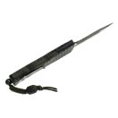 MICROTECH Combat Troodon D/E Frag OD Camo Full Serrated OTF rugós bicska - 142-3FROCS