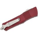 MICROTECH Combat Troodon S/E Stonewash Merlot OTF rugós bicska - 143-10MR
