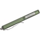 MICROTECH UTX-70 D/E Stonewash Green Standard OTF rugós bicska - 147-10OD 