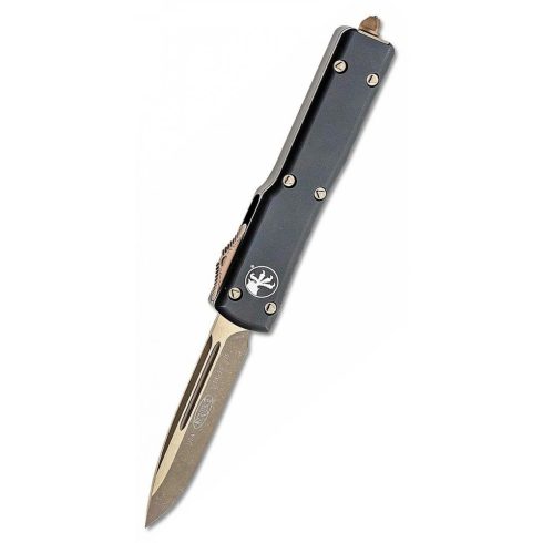 MICROTECH UTX-70 S/E Bronzed Apocalyptic OTF rugós bicska - 148-13AP