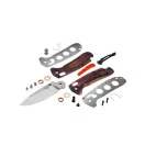 BENCHMADE North Fork Stabilized Wood zsebkés