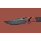 BENCHMADE Crooked River Burnt Copper Black Micarta zsebkés - 15080BK-04