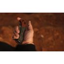 BENCHMADE Crooked River Burnt Copper Black Micarta zsebkés