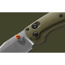 BENCHMADE Taggedout OD Green G-10 zsebkés - 15536
