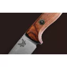 BENCHMADE Slipridge Fixed Dark Wood túlélőkés - 15650