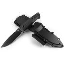 BENCHMADE Bushcrafter Carbon Fiber AllBlack túlélőkés - 163BK
