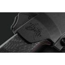 BENCHMADE Mini Bushcrafter Carbon Fiber AllBlack túlélőkés - 165BK
