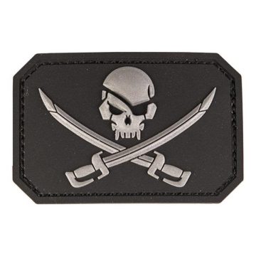 MIL-TEC Pvc skull w.swords 3D patch - 16832202