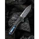 WE KNIFE Elementum Hakkapella damasteel zsebkés
