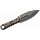 MICROTECH SBD D/E Fixed Blade DLC Standard Dagger tőr