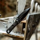 MICROTECH SBD D/E Fixed Blade DLC Standard Dagger tőr