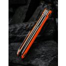 WE KNIFE Peer Orange G-10 zsebkés
