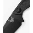 BENCHMADE Dacian Black Canvas Micarta fixpengés