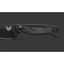 BENCHMADE Dacian Black Canvas Micarta fixpengés
