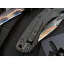 MARFIONE CUSTOM Amphibian Stippled Copper Backspacer Carbon Fiber Mai Baker Forge Damascus zsebkés - 204-MCK