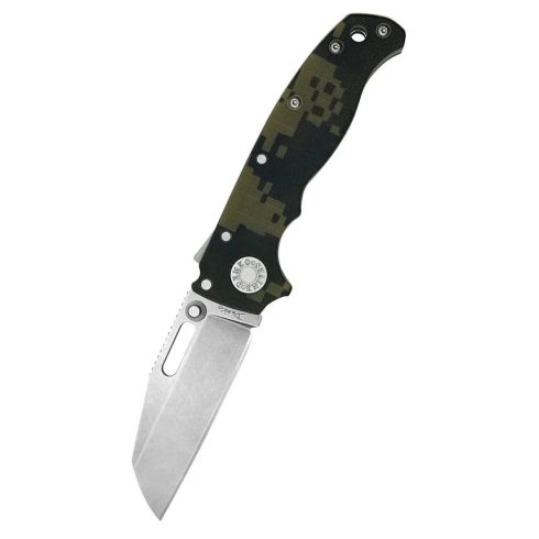 DEMKO KNIVES AD20.5 Shark Foot 3V G-10 Digi Camo zsebkés - 205-3V-SFDC