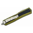 MICROTECH Makora D/E Stonewash Standard OD Green OTF rugós bicska - 206-10ODS
