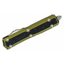 MICROTECH Makora D/E Stonewash Standard OD Green OTF rugós bicska - 206-10ODS