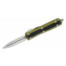 MICROTECH Makora D/E Stonewash Standard OD Green OTF rugós bicska - 206-10ODS