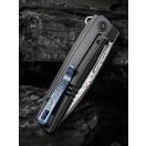WE KNIFE Speedster Heimskringla damasteel zsebkés