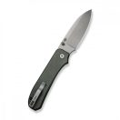 WE KNIFE Big Banter Green Micarta zsebkés