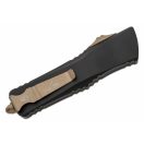 MICROTECH Combat Troodon Hellhound and Warhound Death Card Set Apocalyptic Bronze OTF rugós bicska