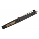 MICROTECH Combat Troodon Hellhound and Warhound Death Card Set Apocalyptic Bronze OTF rugós bicska