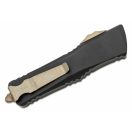MICROTECH Combat Troodon Hellhound and Warhound Molon Labe Set Apocalyptic Bronze OTF rugós bicska