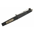 MICROTECH Combat Troodon Hellhound and Warhound Molon Labe Set Apocalyptic Bronze OTF rugós bicska