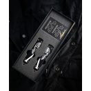 MICROTECH Combat Troodon Hellhound and Warhound Molon Labe Set Apocalyptic Bronze OTF rugós bicska