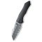 WE KNIFE High-Fin Hakkapella Damascus Titanium zsebkés - 22005-DS1