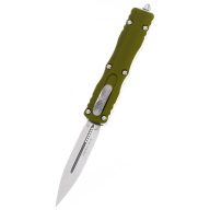   MICROTECH Dirac D/E Stonewash Standard OD Green OTF rugós bicska