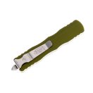 MICROTECH Dirac D/E Stonewash Standard OD Green OTF rugós bicska